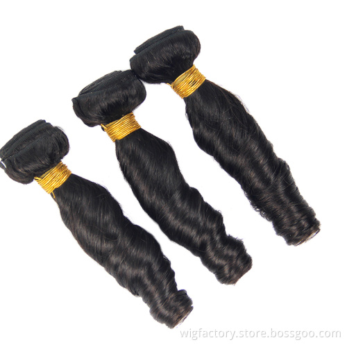 factory price 100% human hair bundles, good quality spring curl hair bundles,popular human hair bundles